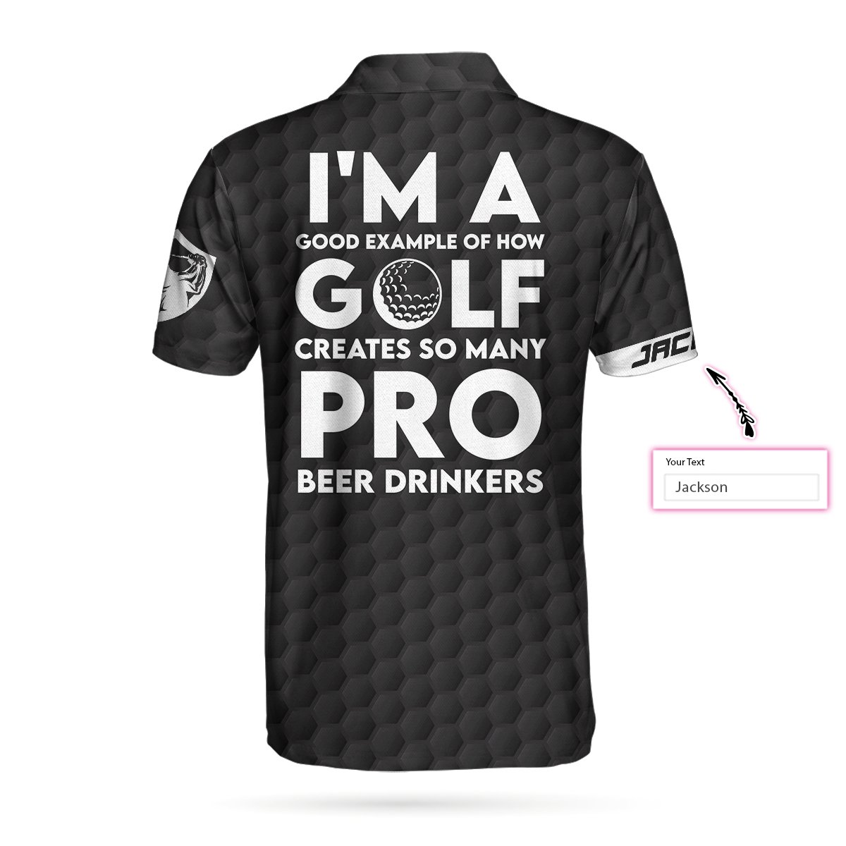 I'm A Good Example Of How Golf Creates So Many Pro Beer Drinkers Polo Shirt 4 Im A Good Example Of How Golf Creates So Many Pro Beer Drinkers Polo Shirt2