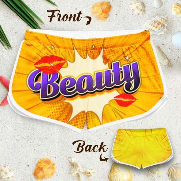 Beast beauty Men Hawaiian Short and Women Board Short 5 Beast beauty Men Hawaiian Short and Women Board Short