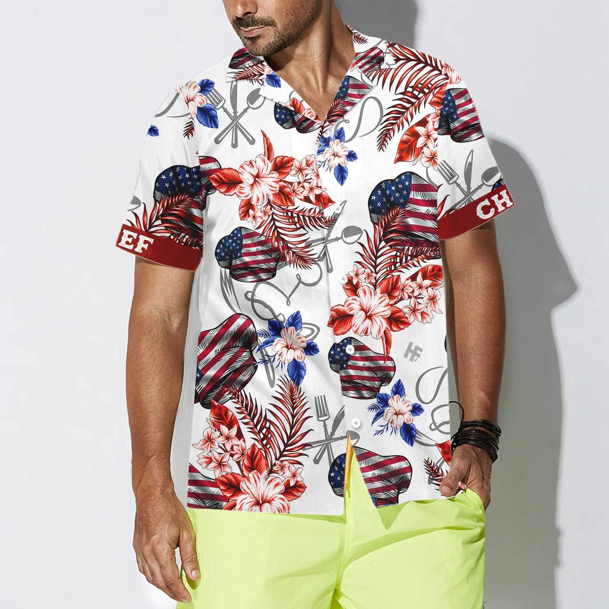 Don't Mess With The Chef American Flag Hawaiian Shirt - LIMITED EDITION 5 152 1