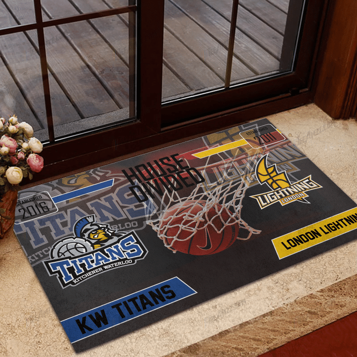 NBL CA House Divided Custom Doormat 5 4NBL CA House Divided Custom Doormat