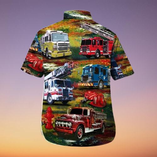 Fire Truck Firefighter Hawaiian Shirt And Shorts 4 Fire Truck Firefighter Hawaiian Shirt1 removebg preview