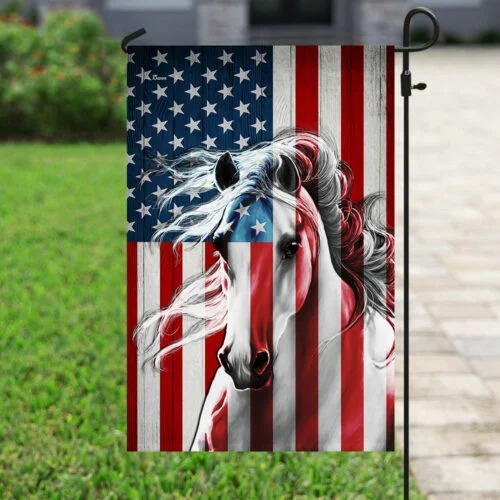 Horse American Flag 5 Horse American Flag4