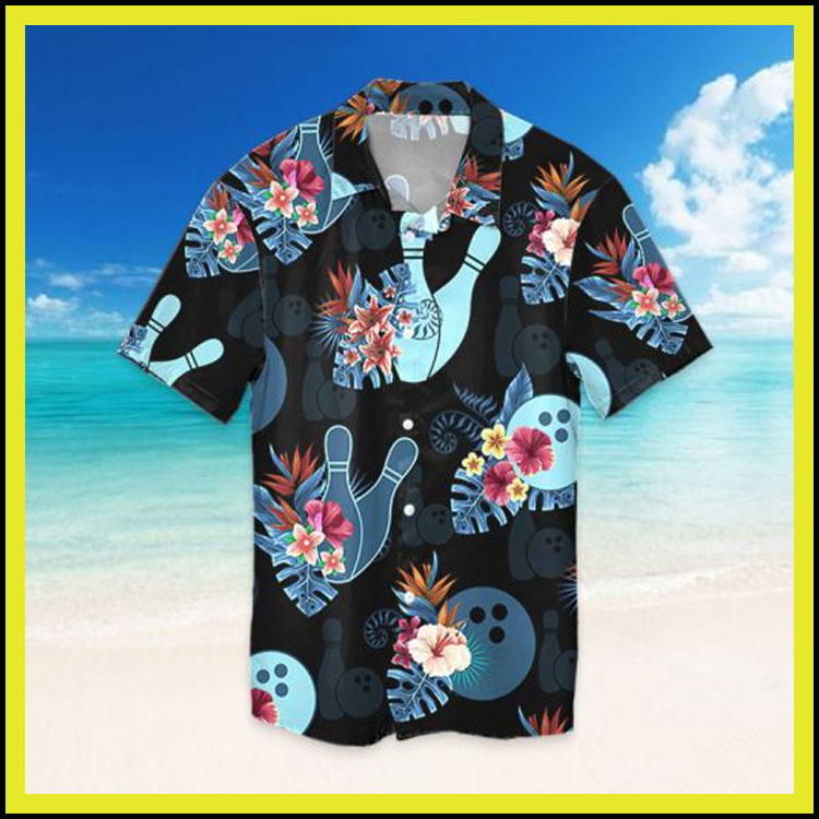 Bowling tropical hawaiian shirt3