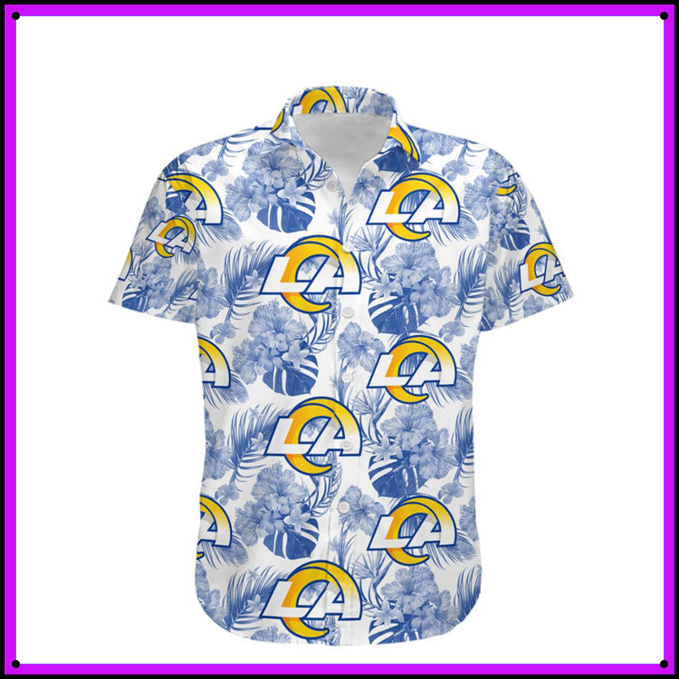 Los angeles rams hawaiian shirt 3 Los angeles rams hawaiian shirt