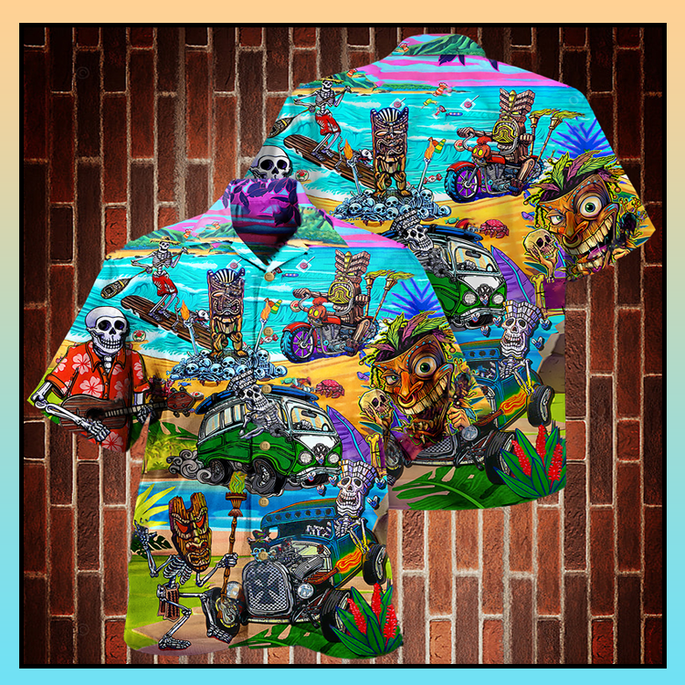 Tiki and skull hawaiian shirt - LIMITED EDITION 3 13.2 4