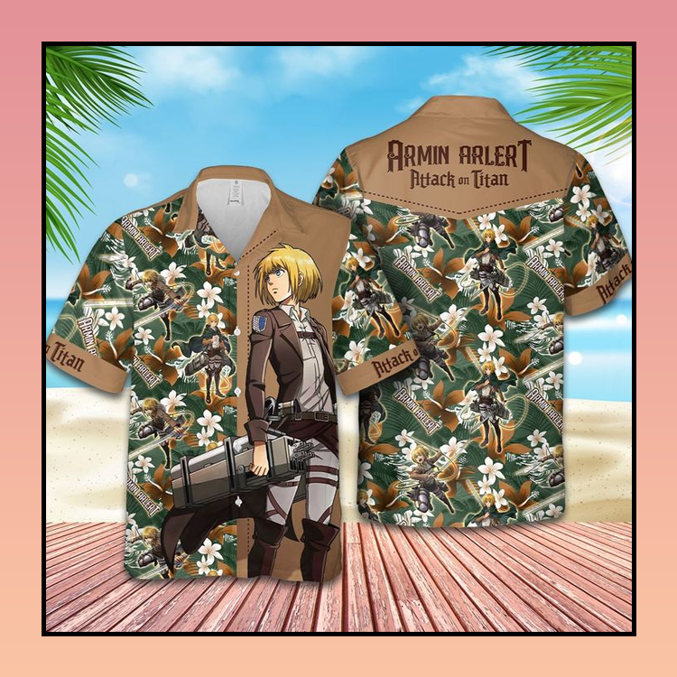 Armin Arlert Attack on Titan Hawaiian shirt 4 12 Armin Arlert Attack on Titan Hawaiian shirt 2