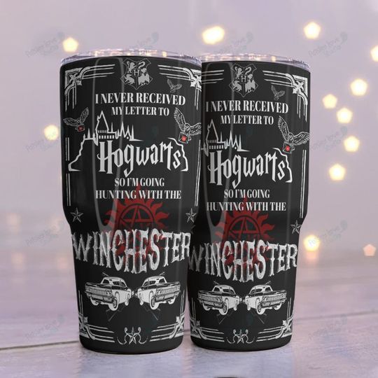 The Boy Wizard I Never Received My Letter To Hogwarts So Im Going Hunting With The Winchester Tumbler 3 30 The Boy Wizard I Never Received My Letter To Hogwarts So Im Going Hunting With The Winchester Tumbler 2