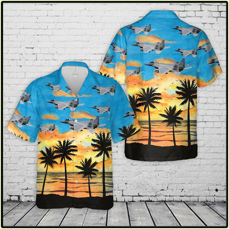 Oregon Air National Guard F-15 Eagle Hawaiian Shirt And Short 4 Oregon Air National Guard F 15 Eagle Hawaiian Shirt And Short2