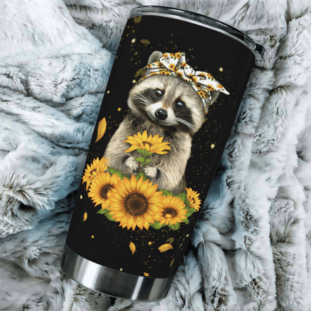 Raccoon You Are My Sunshine Insulation Flask3