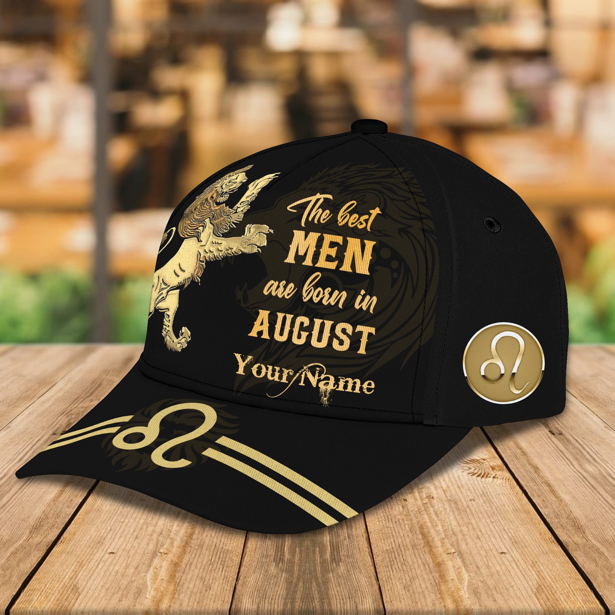 Leo The Best Men Are Born In August Personalized Name Cap 3 9 Leo The Best Men Are Born In August Personalized Name Cap 2