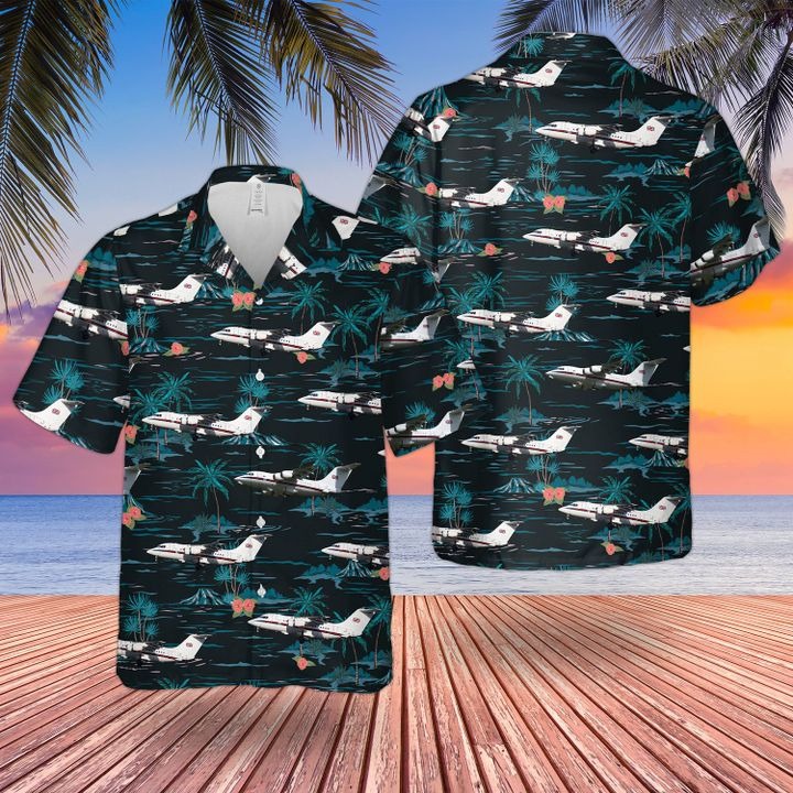 Raf British Aerospace 146 Cc Mk2 Hawaiian Shirt and short