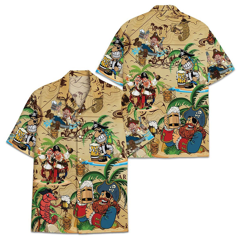 Pirates and Beer Hawaiian Shirt 3 Pirates And Beer Hawaiian Shirt1