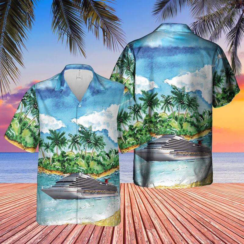 US Cruise Ship Hawaiian Shirt – LIMITED EDITION 4 12 US Cruise Ship Hawaiian Shirt 3