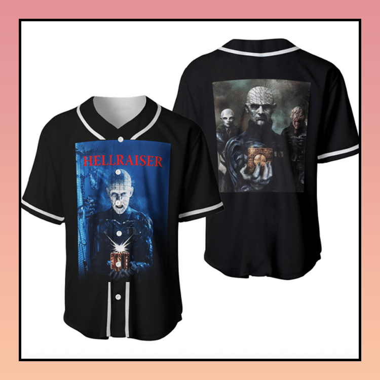 Hell Raiser Baseball Jersey custom name 4 15 Hell Raiser Baseball Jersey custom name 3