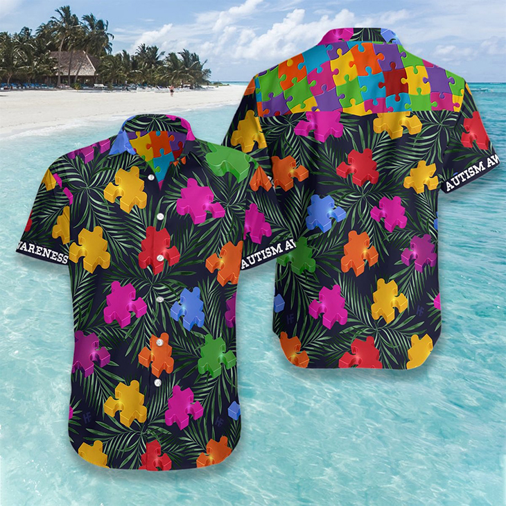 Autism Tropical Hawaiian Shirt 4 Autism Tropical Hawaiian Shirt2