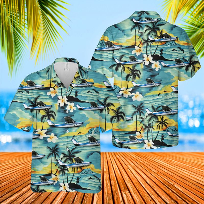 Cessna 210 Centurion Hawaiian Shirt 11 Cessna 210 Centurion Hawaiian Shirt 1