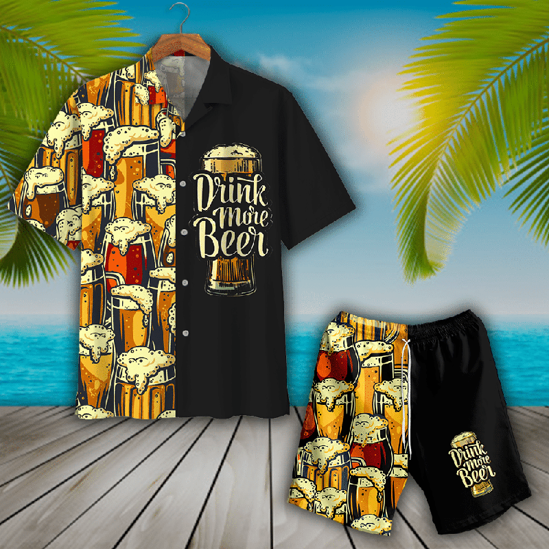 Drink More Beer Hawaiian Shirt 4 Drink More Beer Hawaiian Shirt