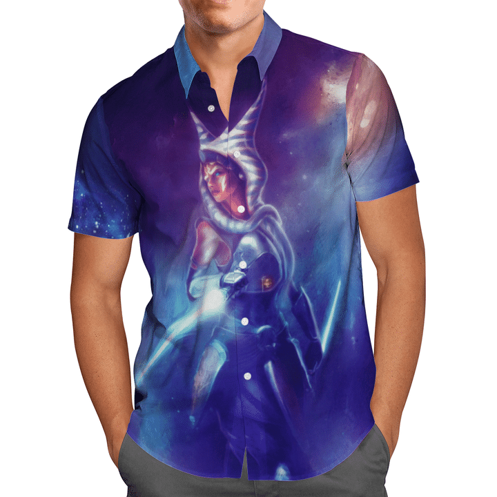 Ahsoka Tano Hawaiian Shirt 2 23 Ahsoka Tano Hawaiian Shirt 1