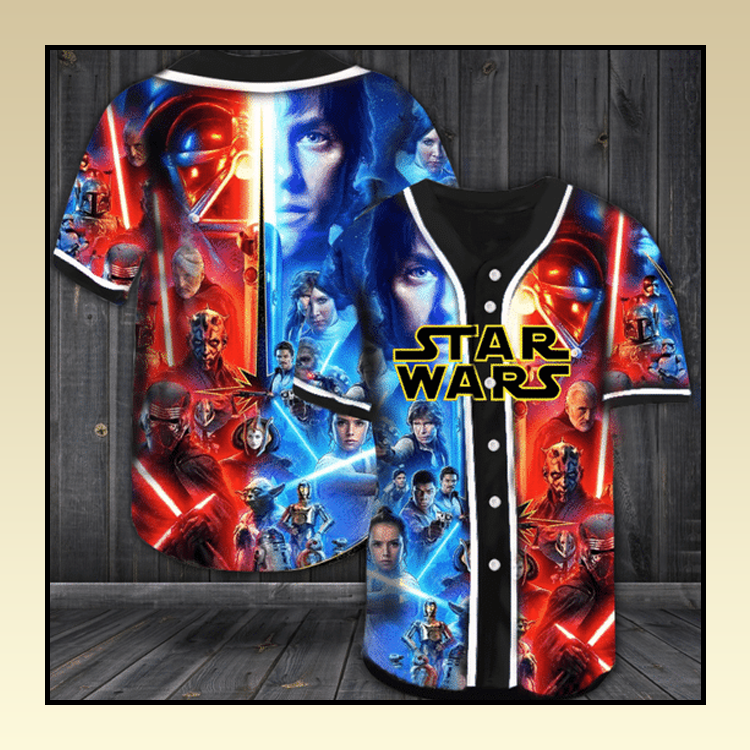 Star Wars Rebel Empire Baseball Jersey custom name 5 8 Star Wars Rebel Empire Baseball Jersey custom name 4