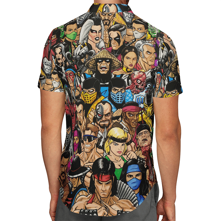 Mortal Kombat Hawaiian Shirt 4 Mortal Kombat Hawaiian Shirt2