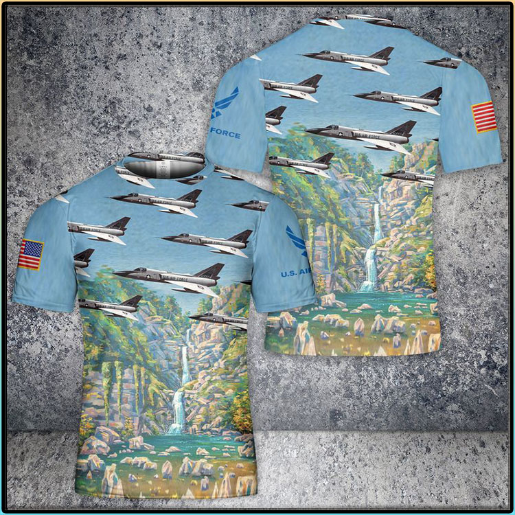 US Air Force Convair F-106 Delta Dart 3D T-Shirt 5 US Air Force Convair F 106 Delta Dart 3D T Shirt22