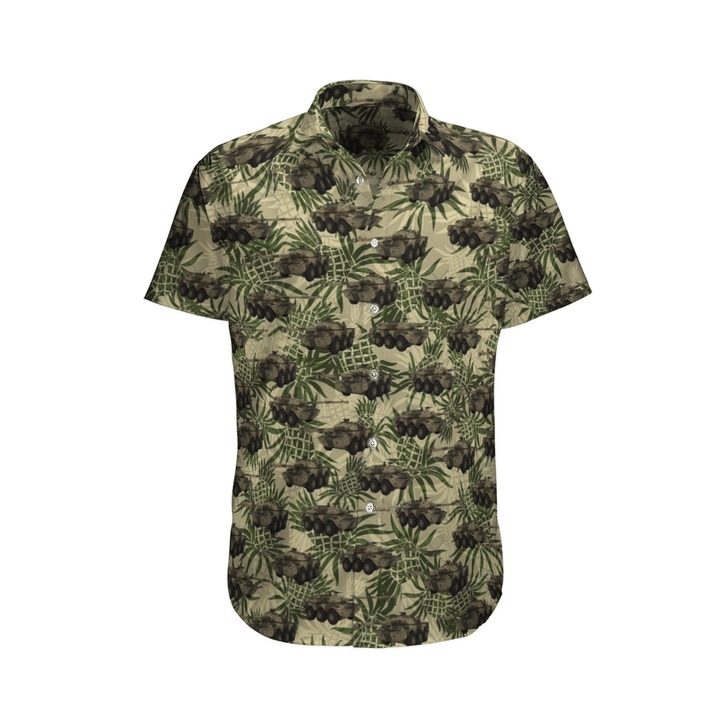 Mx 10 Rc French Army Hawaiian Shirt And Shorts