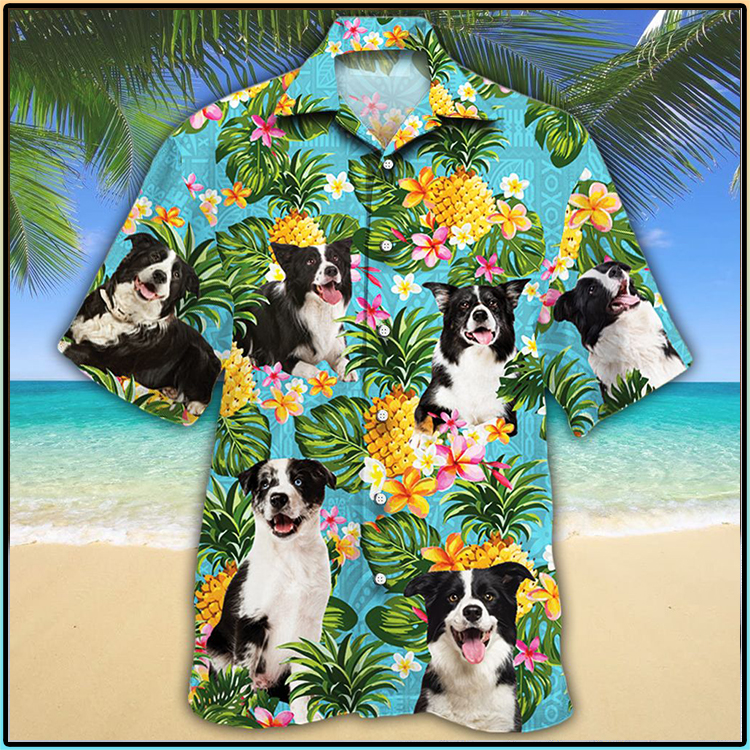 Border Collie Pineapple Hawaiian Shirt 4 Border Collie Dog Lovers Pineapple Hawaiian Shirt2