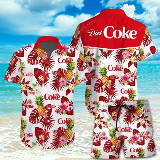 Diet Coke Hawaiian Shirt And Short – LIMITED EDITION 3 13 Diet Coke Hawaiian Shirt And Short 2