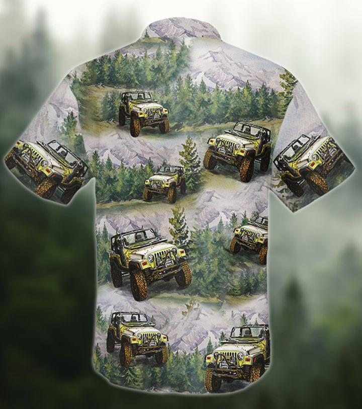 Jeep Forest Hawaiian Shirt 3 Jeep Forest Hawaiian Shirt1