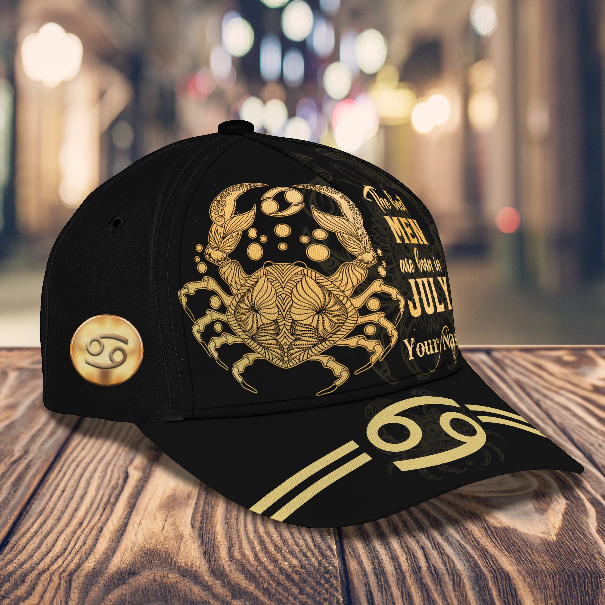 Cancer The Best Men Are Born In July Personalized Name Cap 3 7 Cancer The Best Men Are Born In July Personalized Name Cap 2