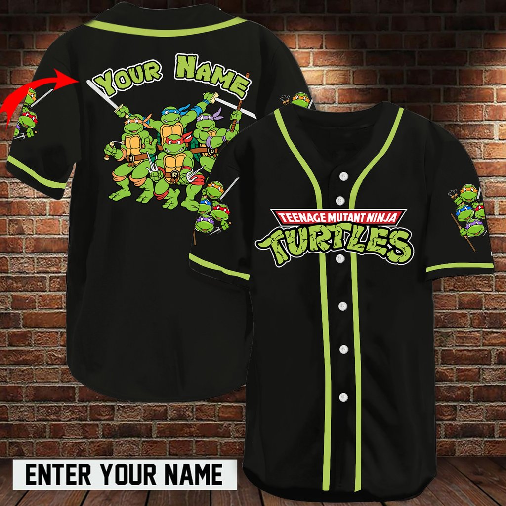 20 Teenage Mutant Ninja custom personalized name baseball jersey 1