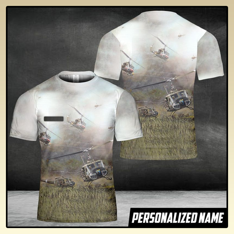 US Army Bell Custom Name 3D T Shirt 3 US Army Bell Custom Name 3D T Shirt3