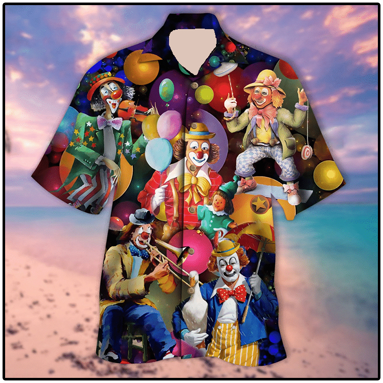 More clown less frownin hawaiian shirt 7 More clown less frownin hawaiian shirt 1