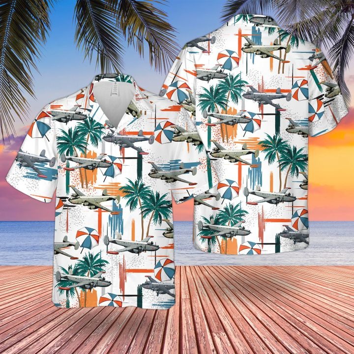 Raf Historical Avro 696 Shackleton Mk2 Hawaiian Shirt and short