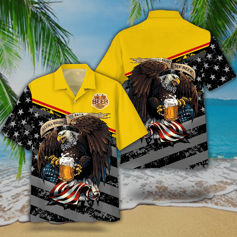 American Eagle Alexa bring me Beer Hawaiian Shirt 4 American Eagles Hawaiian Shirt2 1