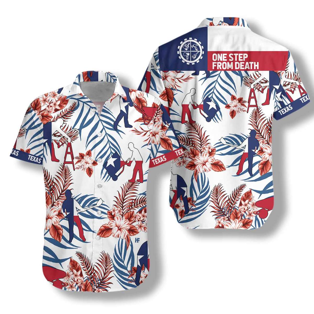Texas Construction Worker Hawaiian Shirt 4 Texas Construction Worker Hawaiian2
