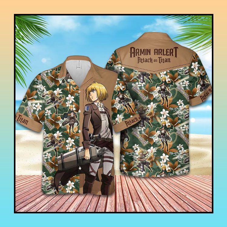 Armin Arlert Attack on Titan Hawaiian shirt 3 12 Armin Arlert Attack on Titan Hawaiian shirt 1