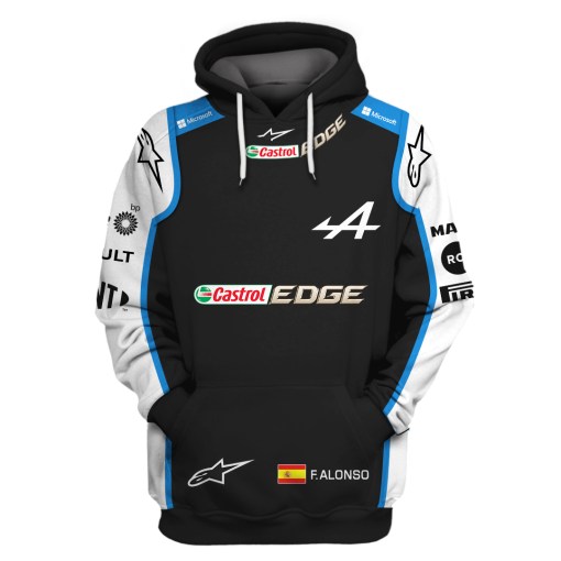7 Castrol Edge 3d all over print hoodie 1