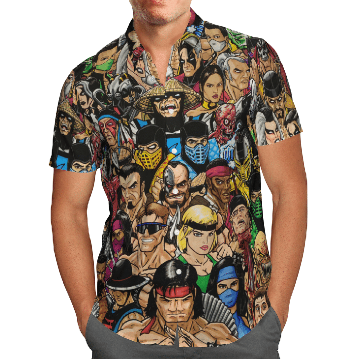 Mortal Kombat Hawaiian Shirt1