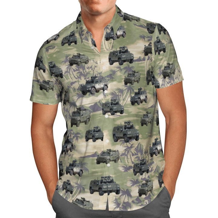 British Army Panther CLV Command And Liaison Vehicle Hawaiian Shirt and short 3 1 British Army Panther CLV Command And Liaison Vehicle Hawaiian Shirt and short 1