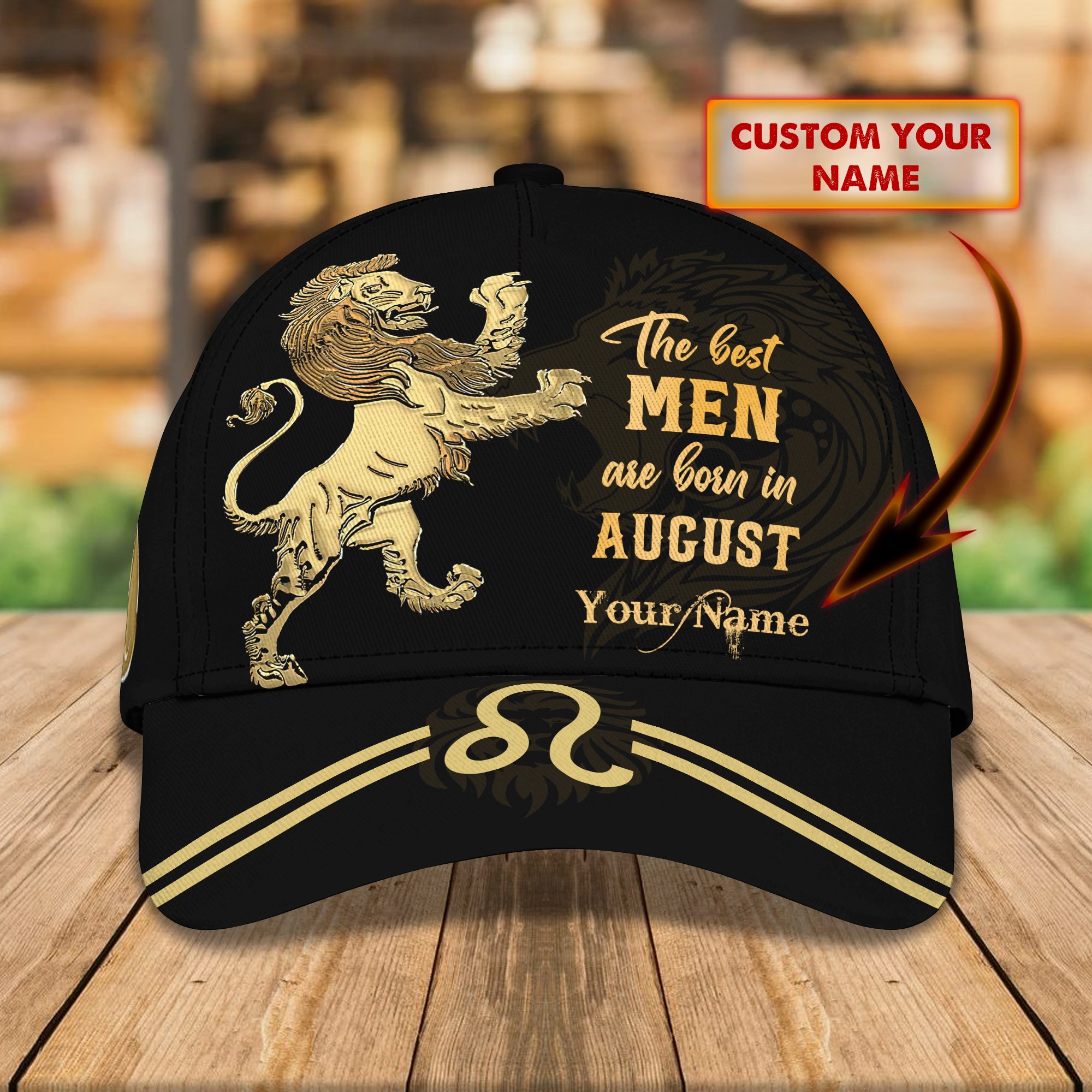 Leo The Best Men Are Born In August Personalized Name Cap 5 9 Leo The Best Men Are Born In August Personalized Name Cap 4