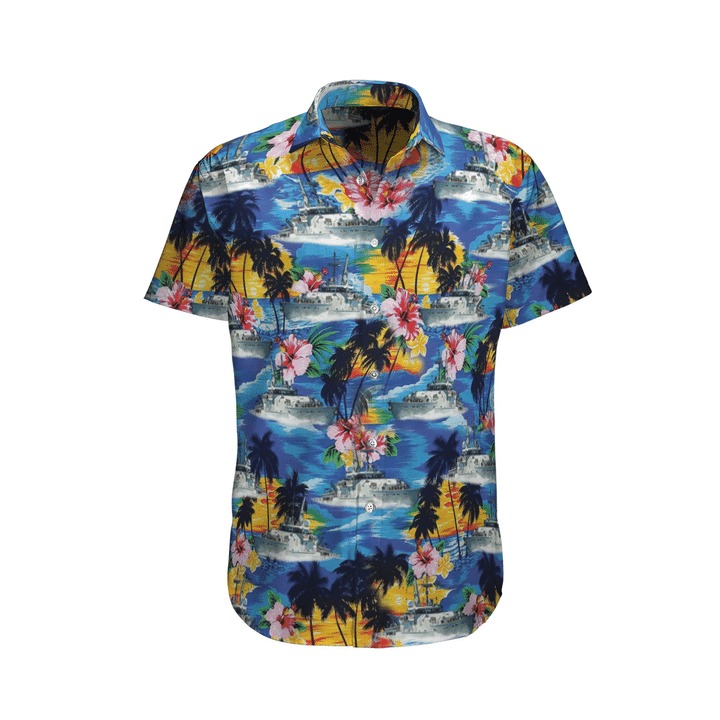 Armidale Class Patrol Boat Australian Navy Hawaiian Shirt And Short