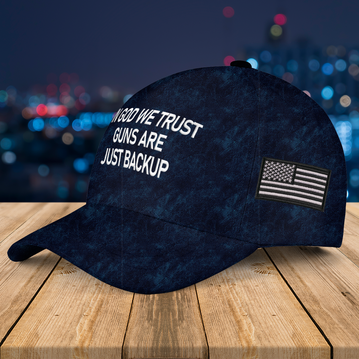 In god we trust guns are just backup Cap 6 4 In god we trust guns are just backup hat 4