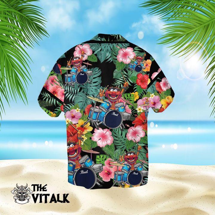 Muppet play Pearl Drum Hawaiian Shirt and Short 3 19 Muppet play Pearl Drum Hawaiian Shirt and Short 1