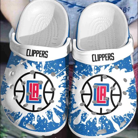 Los Angeles Clippers crocs clog crocband