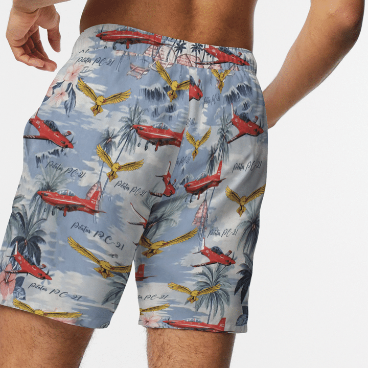 Pilatus Australian Royal Air Force Hawaiian Shirt And Short 3 Pilatus Australian Royal Air Force Hawaiian Shirt And Short