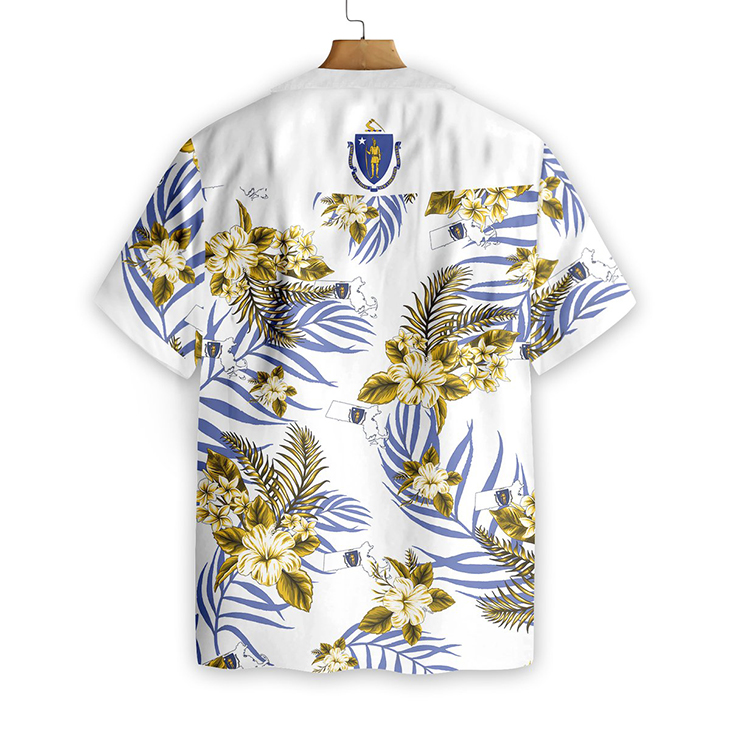 Massachusetts Proud Hawaiian Shirt 4 Massachusetts Proud Hawaiian Shirt 3