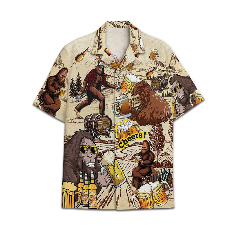Bigfoot Beer Hawaiian Shirt 3 Cool Bigfoot Hawaiian Shirt 4