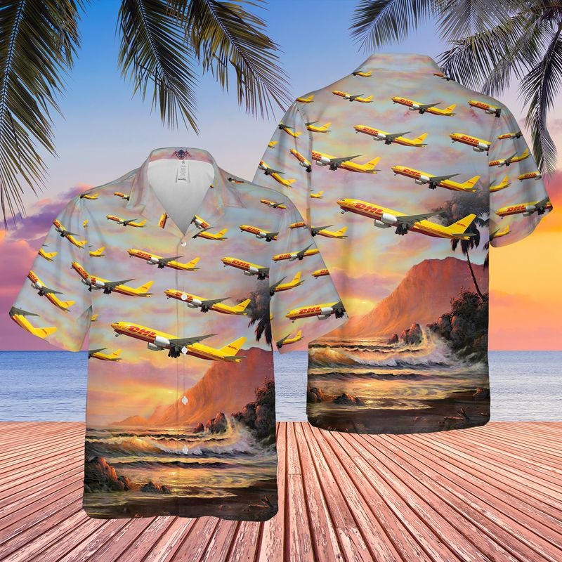 Southern Air Boeing 777-FZB Hawaiian Shirt 1 Southern Air Boeing 777 FZB Hawaiian Shirt