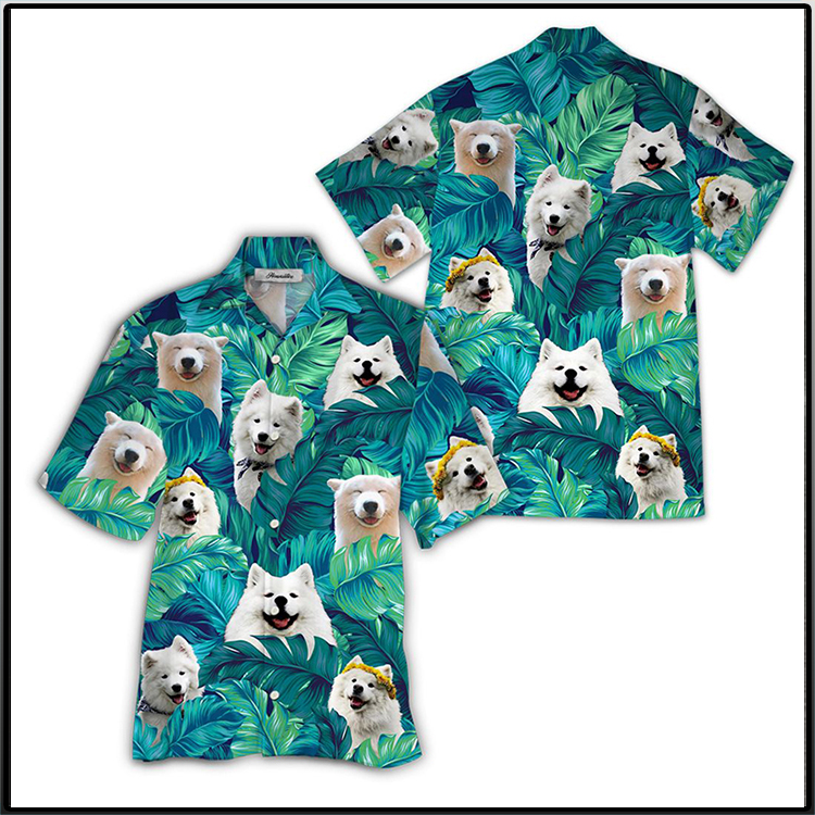 Damoyed Hawaiian Shirt3 1